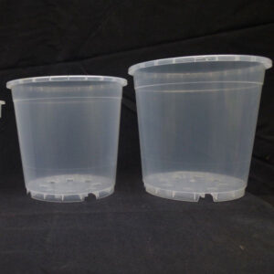 Pot transparent - 9 cm